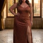 Vestido Andrea Lame